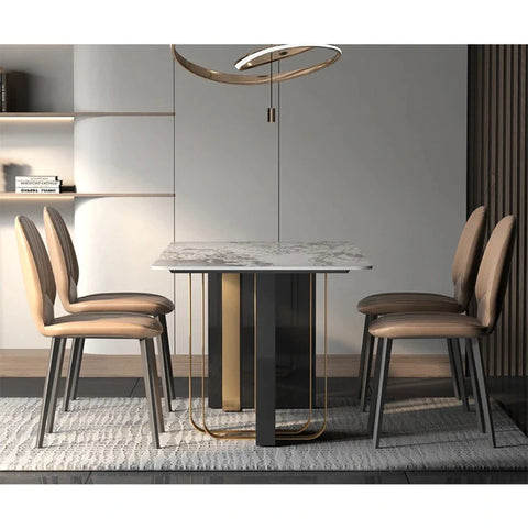 Tencia Luxury 4 Seater Dining Table - A Crown Furniture