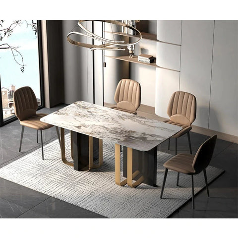 Tencia Luxury 4 Seater Dining Table - A Crown Furniture