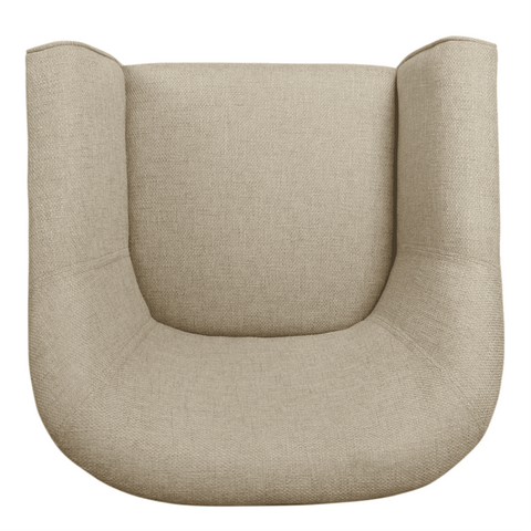 Vermilion & Den Kings-Well Barrel Accent Chair - A Crown Furniture