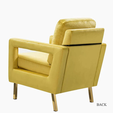 Aniakchak Upholstered Accent Chair In Suede - A Crown Furniture
