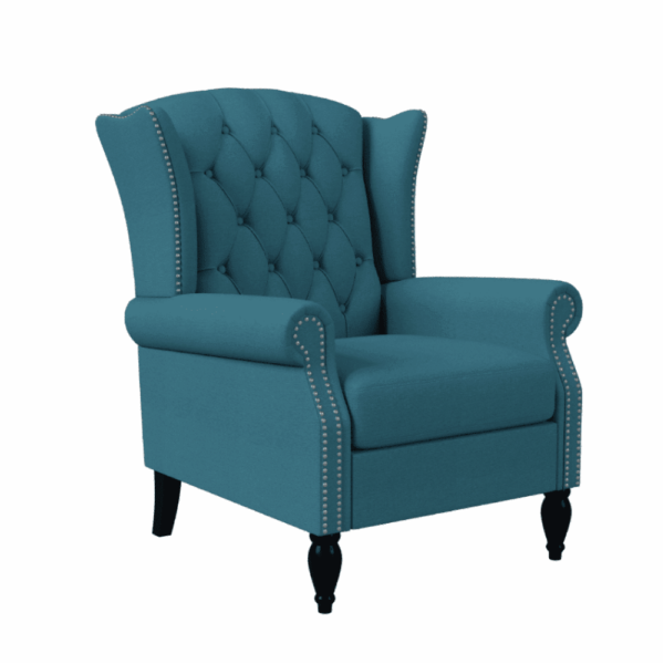 Apex Grove Crawley Diamond Button-Tufted Wingback Chair