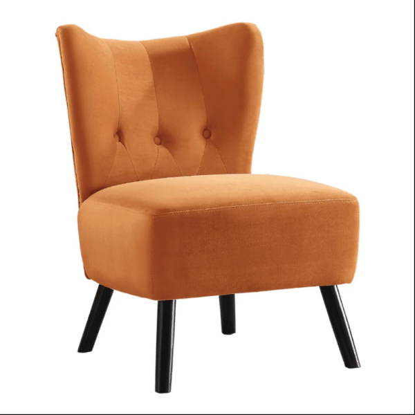 Eden Suede Accent Chair - A Crown Furniture