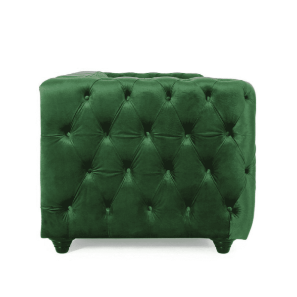 Karsten Velvet Tufted Sofa Set - A Crown Furniture