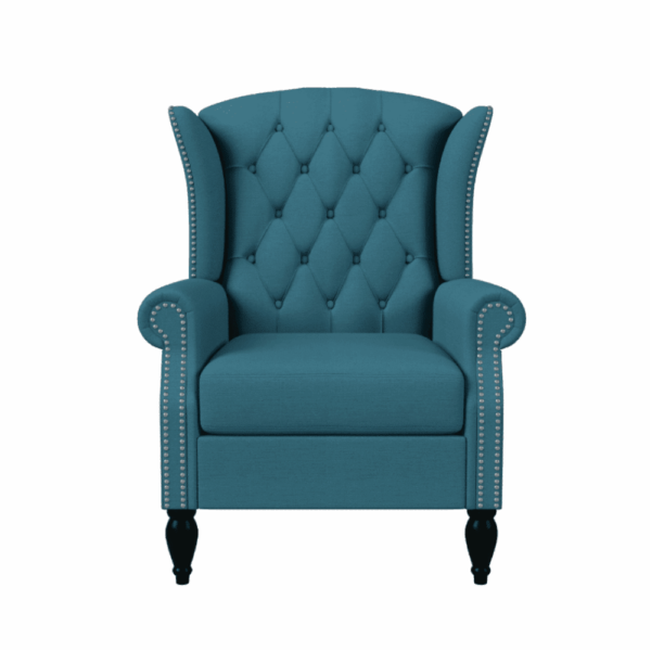 Apex Grove Crawley Diamond Button-Tufted Wingback Chair