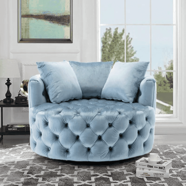 Infinity Tufted Arm Chair - A Crown Furniture