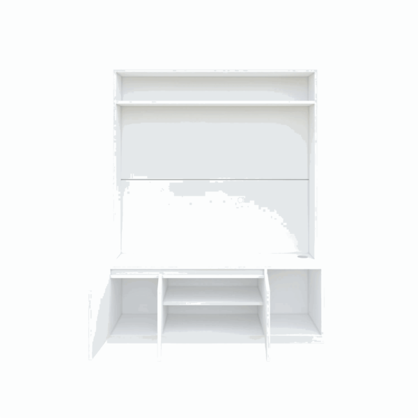 Benagh Tv Unit- Frosty White