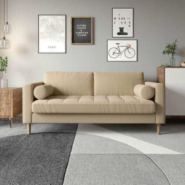 City Chic: Urban Escape with a Trendy 2-Seater Sofa