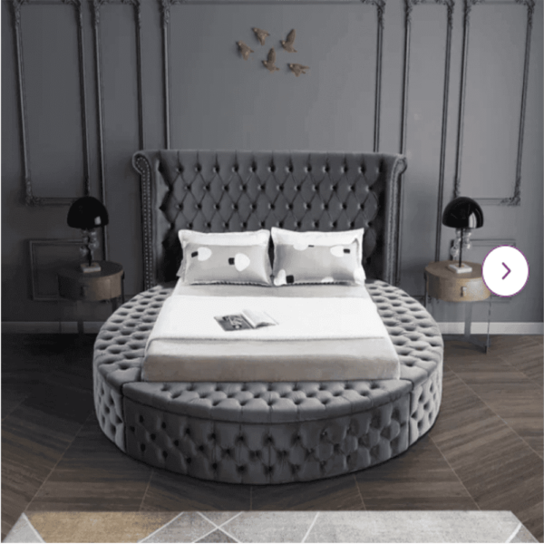 Slipway Tufted Upholstered Low Profile Platform Bed - A Crown Furniture