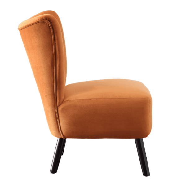 Eden Suede Accent Chair - A Crown Furniture