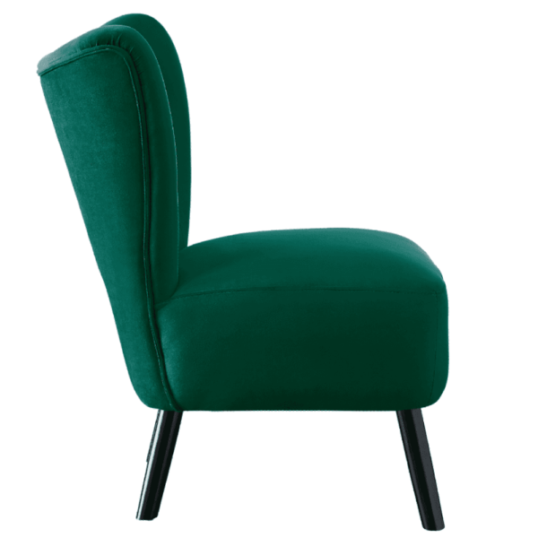 Eden Suede Accent Chair - A Crown Furniture