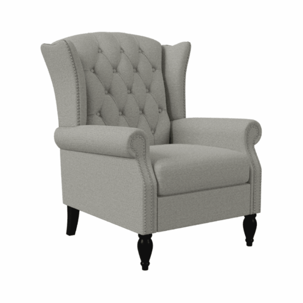 Apex Grove Crawley Diamond Button-Tufted Wingback Chair