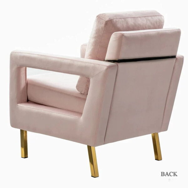 Aniakchak Upholstered Accent Chair In Suede - A Crown Furniture