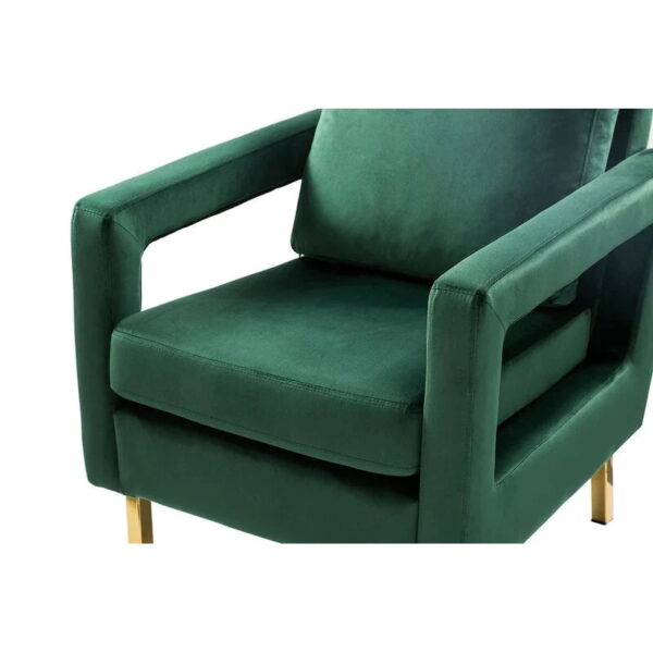 Aniakchak Upholstered Accent Chair In Suede - A Crown Furniture