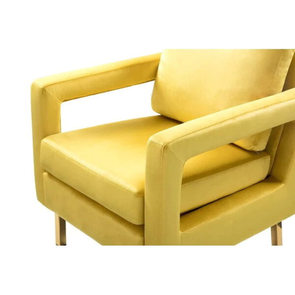 Aniakchak Upholstered Accent Chair In Suede - A Crown Furniture