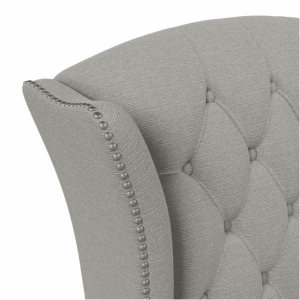 Apex Grove Crawley Diamond Button-Tufted Wingback Chair