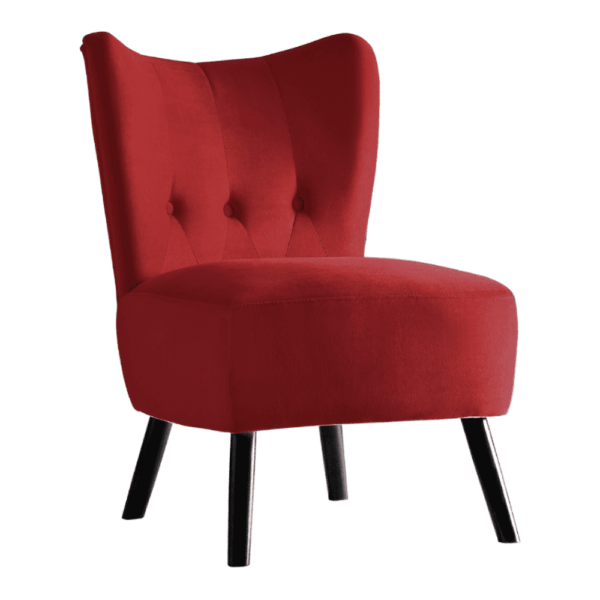 Eden Suede Accent Chair - A Crown Furniture