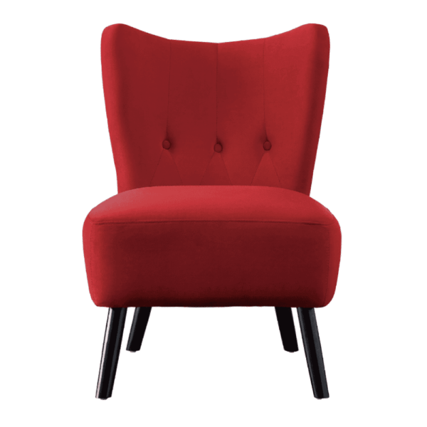 Eden Suede Accent Chair - A Crown Furniture