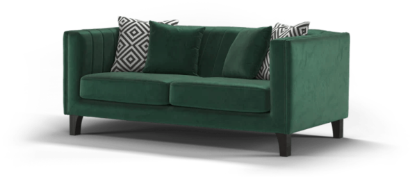 Sune Luxury Sofa Set In Suede - A Crown Furniture