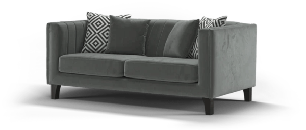 Sune Luxury Sofa Set In Suede - A Crown Furniture