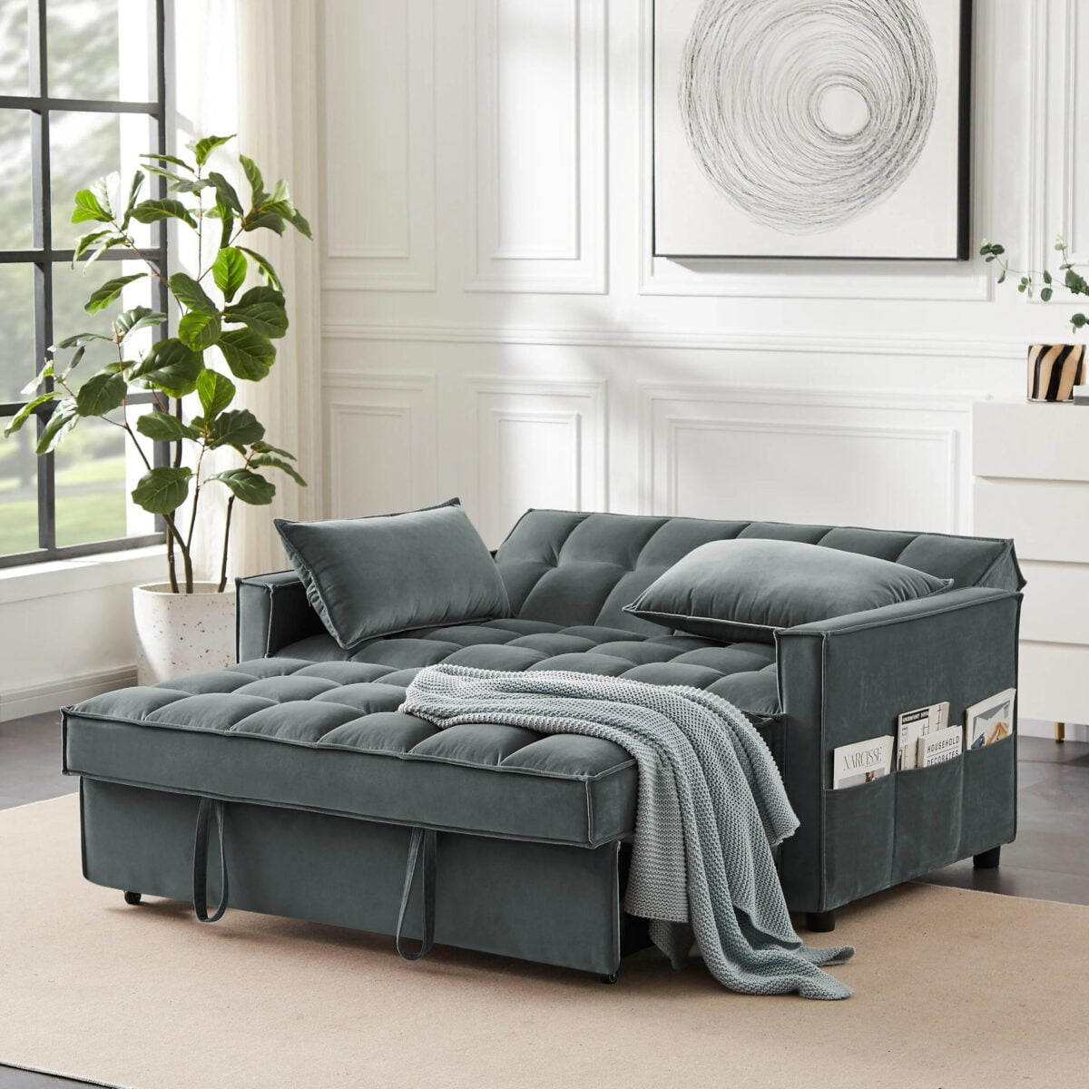 Nexus Luxury Sofa Cum Bed - A Crown Furniture