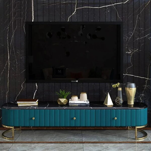 Aitinn Luxury Tv Unit & Center Table Combo - A Crown Furniture