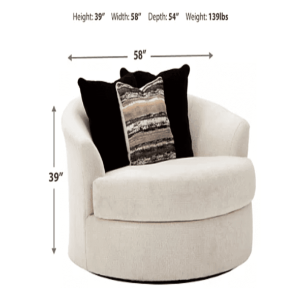 Infinity Tufted Arm Chair - A Crown Furniture