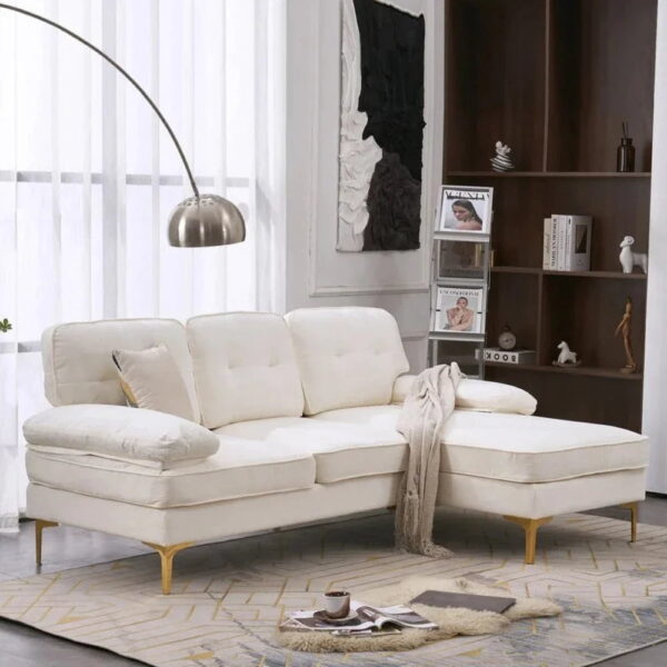 Rathain Luxury Modern Sectional Sofa Set - A Crown Furniture