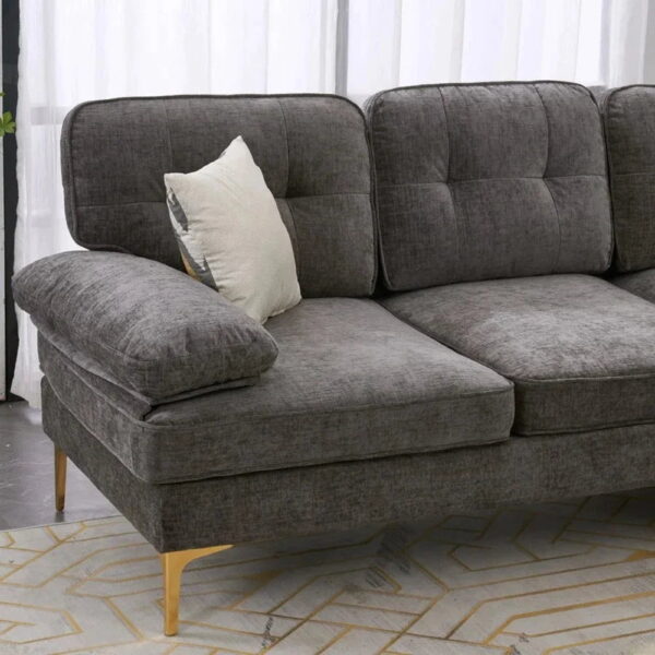 Rathain Luxury Modern Sectional Sofa Set - A Crown Furniture