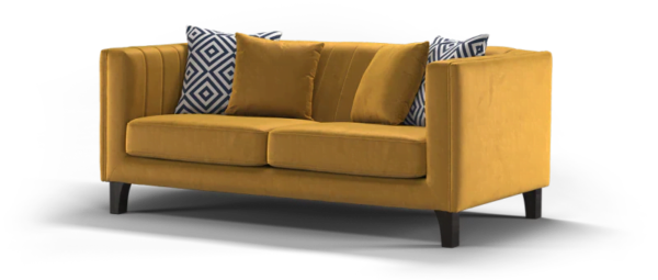 Sune Luxury Sofa Set In Suede - A Crown Furniture