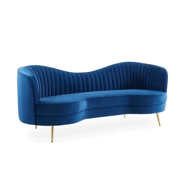 Impuls Premium Upholstered Curved Sofa - A Crown Furniture