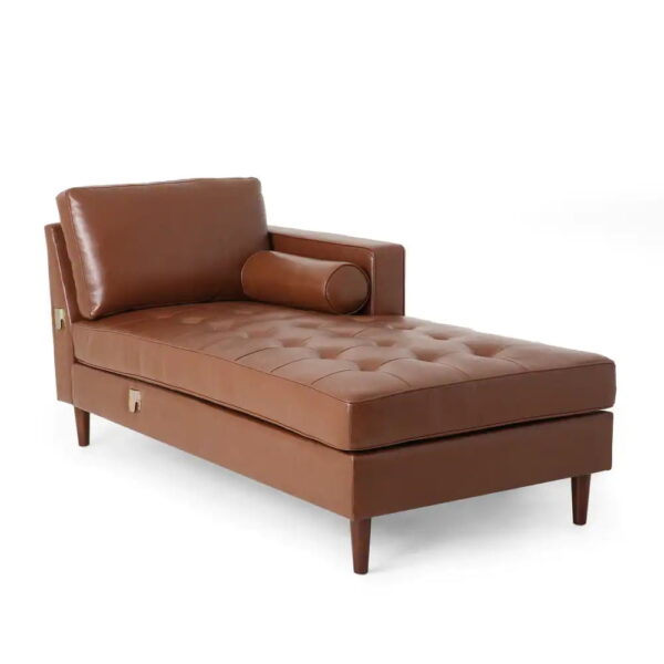 Onfhaidh Sectional Sofa Set In Pu Leatherette - A Crown Furniture