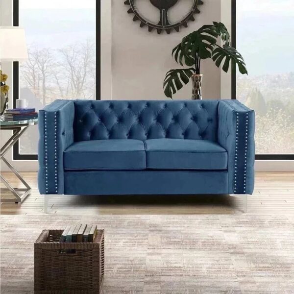 Non Chesterfield Sofa Set - A Crown Furniture