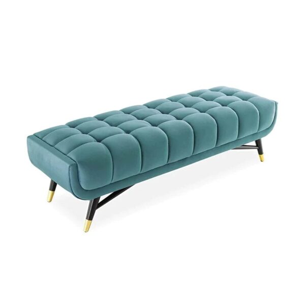 Mhuinidh Line Lounger In Suede - A Crown Furniture