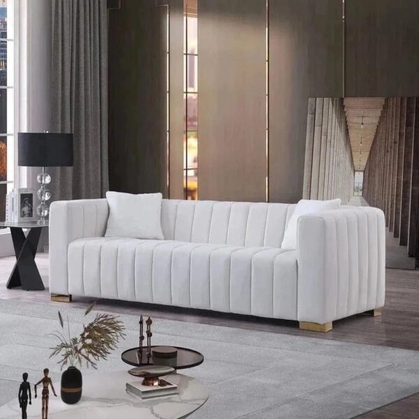 Nordmyra Sofa Set With Ss Legs - A Crown Furniture