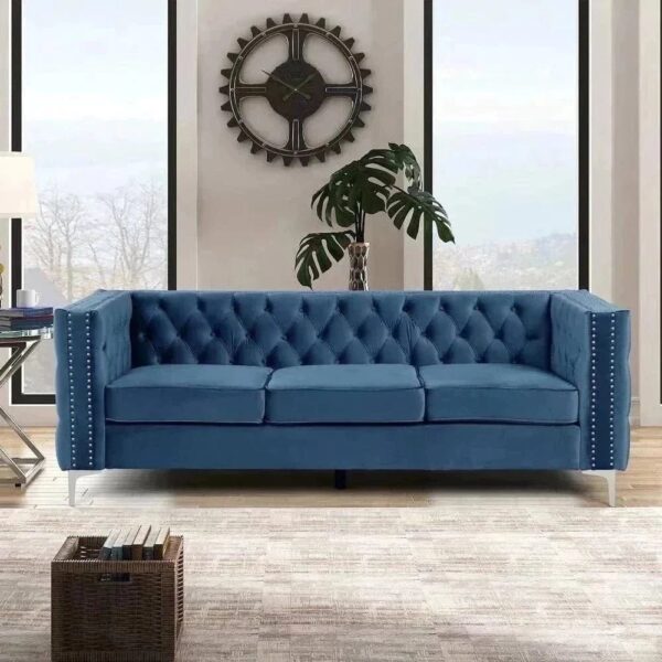 Non Chesterfield Sofa Set - A Crown Furniture