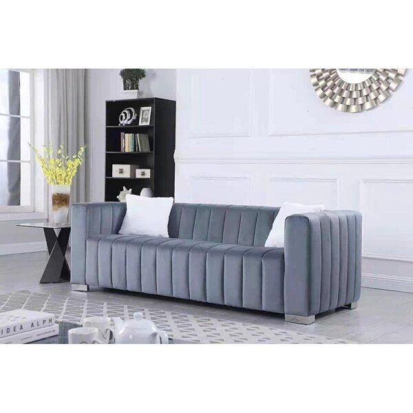 Nordmyra Sofa Set With Ss Legs - A Crown Furniture