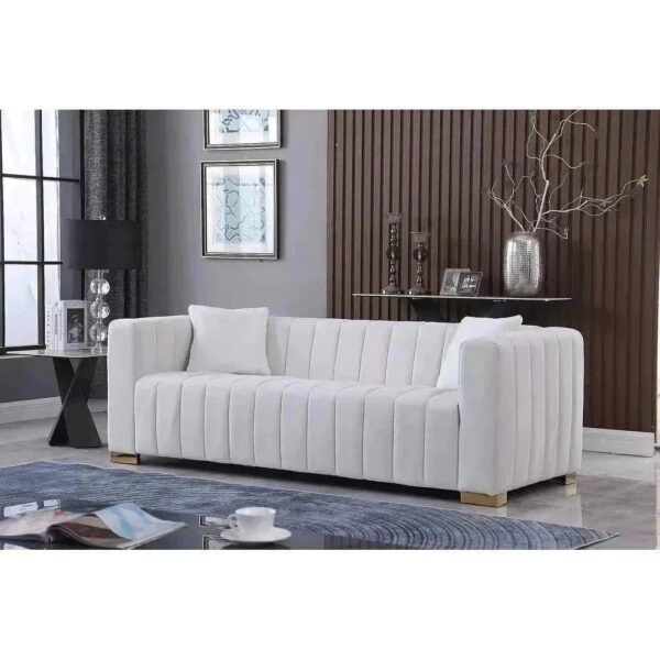 Nordmyra Sofa Set With Ss Legs - A Crown Furniture