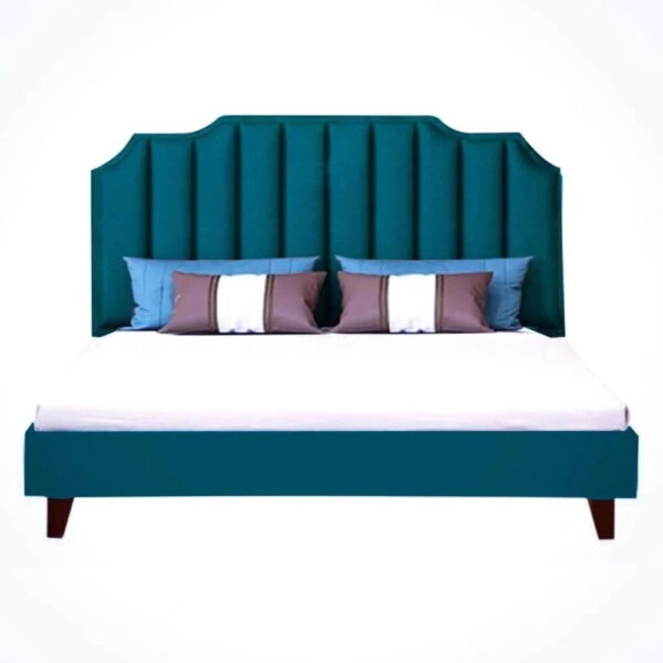 Sheyenne Upholstered Without Storage Bed In Suede - A Crown Furniture