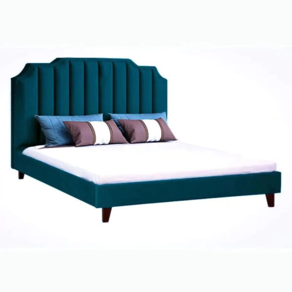 Sheyenne Upholstered Without Storage Bed In Suede - A Crown Furniture