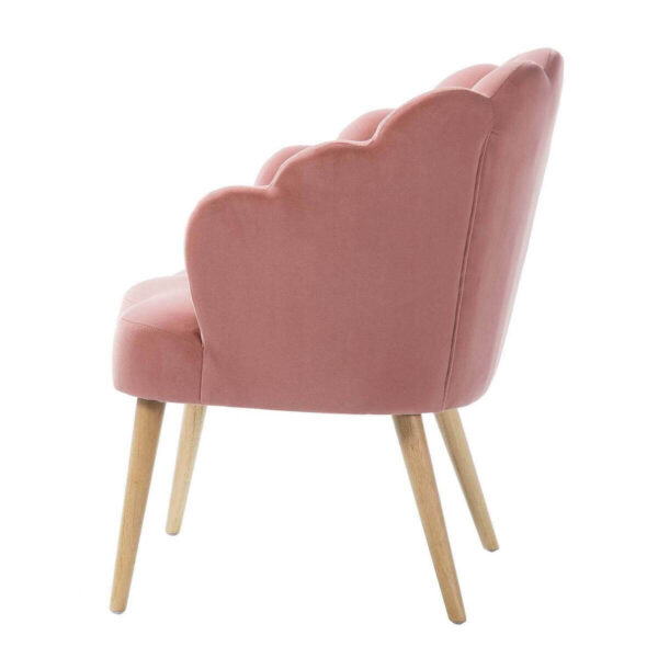 Gaugin Upholstered Arm Chair In Velvet - A Crown Furniture