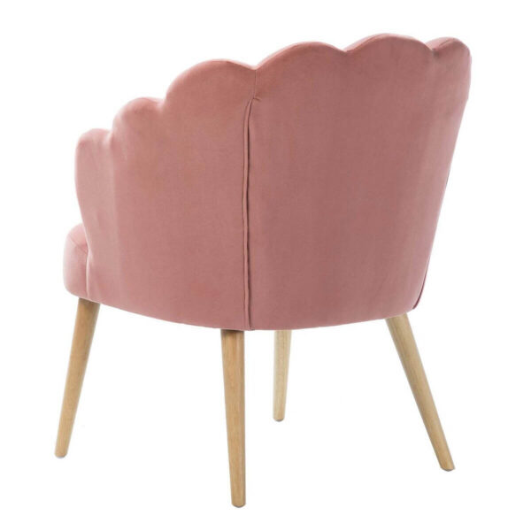 Gaugin Upholstered Arm Chair In Velvet - A Crown Furniture