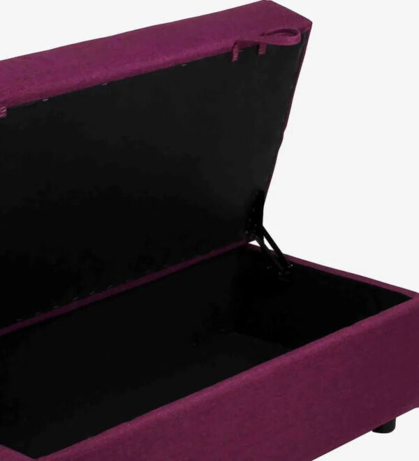 plutto fabric ottoman in purple colour with storage plutto fabric ottoman in purple colour with stor dkeaww