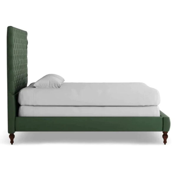 Altruim Upholstered Without Storage Bed In Suede - A Crown Furniture