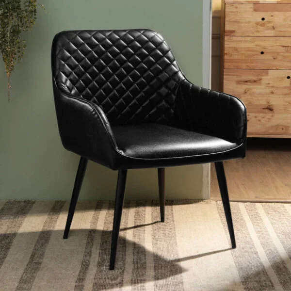 Gulvain Upholstered Arm Chair - A Crown Furniture